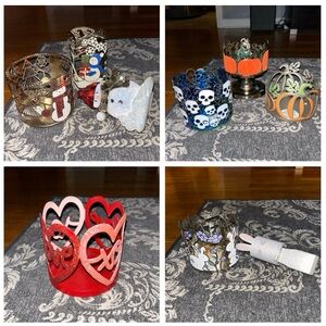 Lot of Bath and Body Works Candle Holders/Wallflowers Plugs/Soap Holder